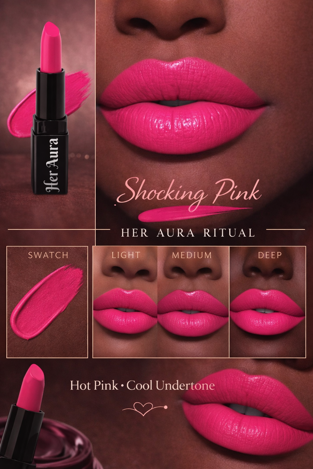 Lipstick - Shocking Pink