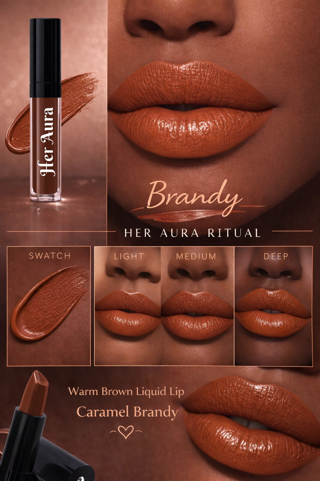 Liquid Lipstick - Brandy