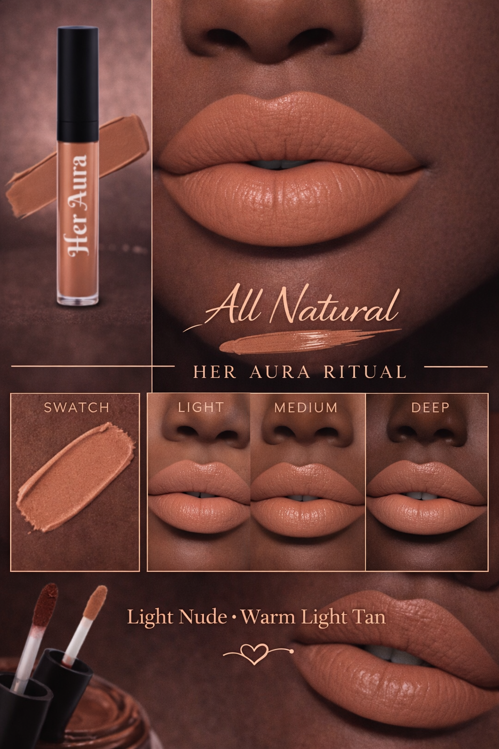 Liquid Lipstick - All Natural