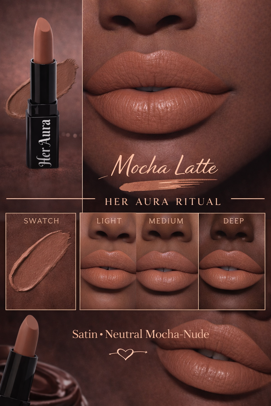 Lipstick - Mocha Latter